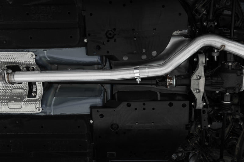 MBRP 2022 Subaru WRX 2.4L 3in Cat Back 5in OD w/ Carbon Fiber Tips - T304-thumbmail-2