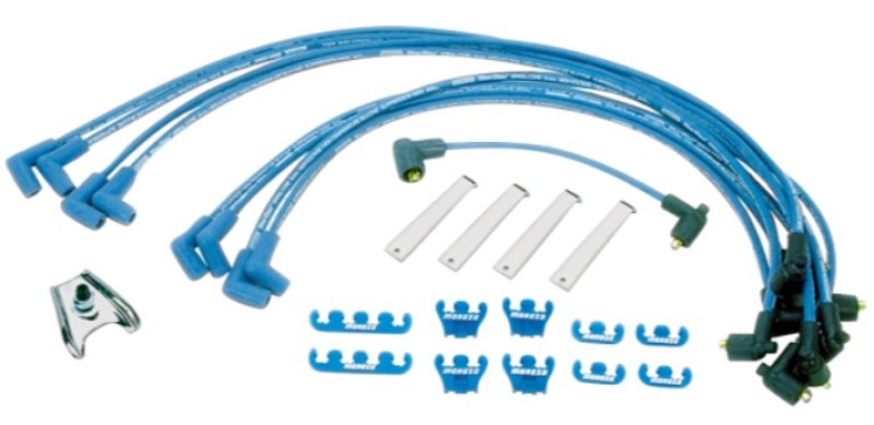 Moroso Mopar Ignition Wire Dress-Up Kit - Blue Max - Spiral Core-thumbmail-1