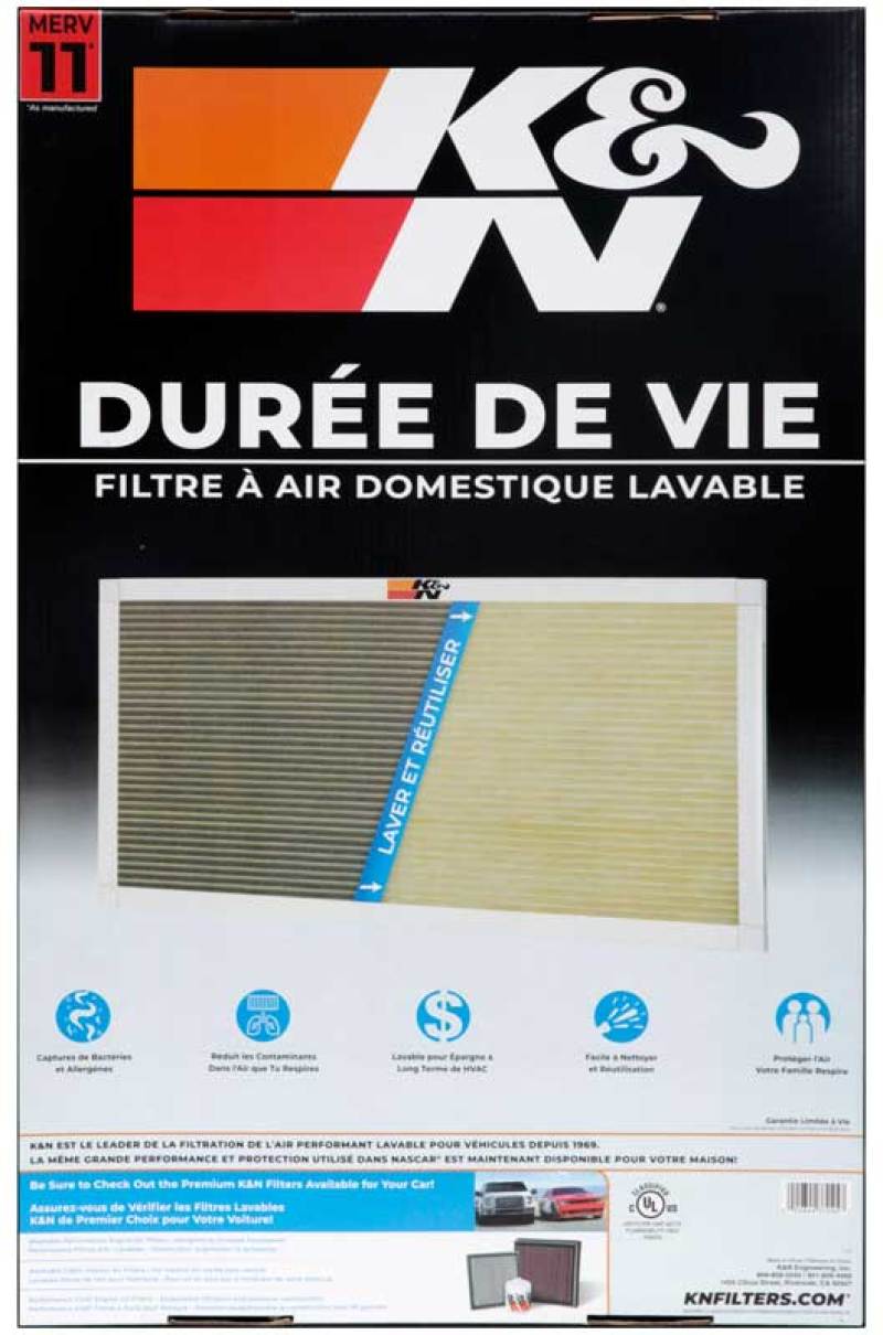 K&N HVAC Filter - 16 x 25 x 1-thumbmail-4