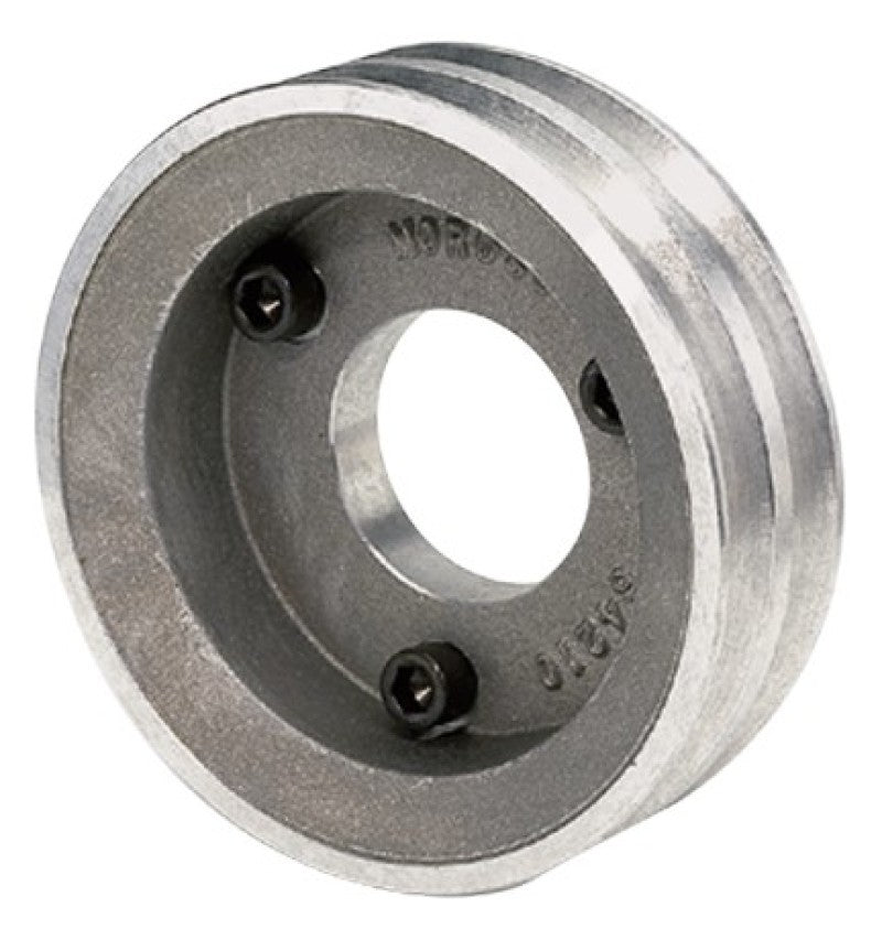 Moroso Chevrolet Small Block 302-350 (w/Long Pump) Crankshaft Pulley - Single Groove - Cast Aluminum-thumbmail-1
