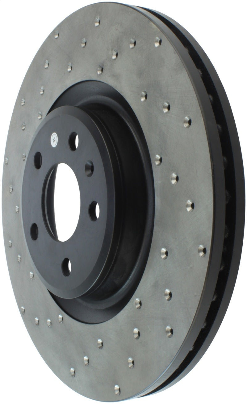 StopTech 12 Audi A6 Quattro/11-12 A7 Quattro/13 Q5/7-11/13 S4/12 S5 Front Right Drilled Rotor-thumbmail-4