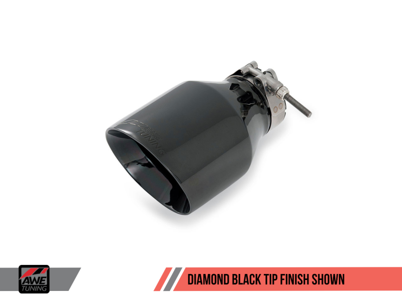 AWE Tuning Mk5 Jetta Mk6 Sportwagen 2.5L Touring Edition Exhaust - Diamond Black Tips-thumbmail-2