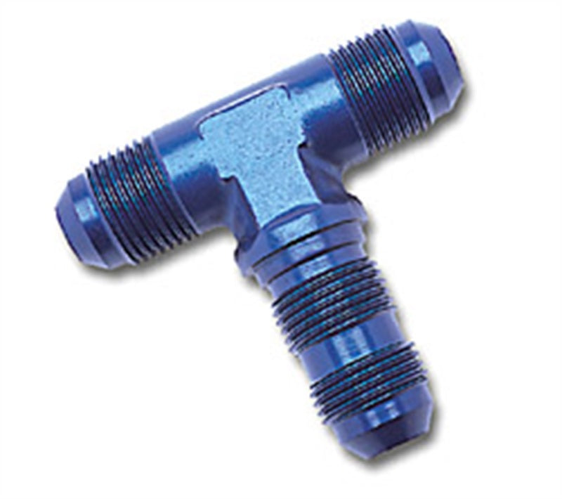 Russell Performance -6 AN Flare Bulkhead Tee Fitting (Blue)-thumbmail-2