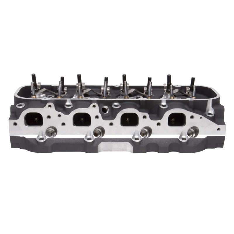 Edelbrock Single Marine BBC Rect Port Head w/ Valves-thumbmail-7