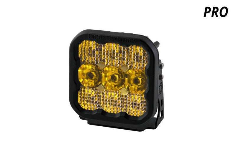 Diode Dynamics SS5 LED Pod Pro - Yellow Combo (Single)-thumbmail-4