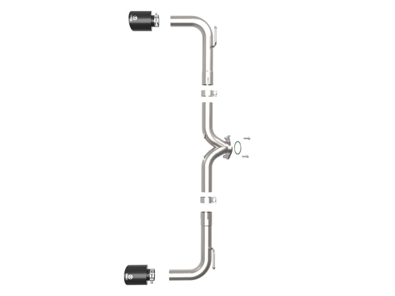 aFe Takeda 2-1/2in 304 SS Axle-Back Exhaust w/ Black Tip 14-18 Mazda 3 L4 2.0L/2.5L-thumbmail-6