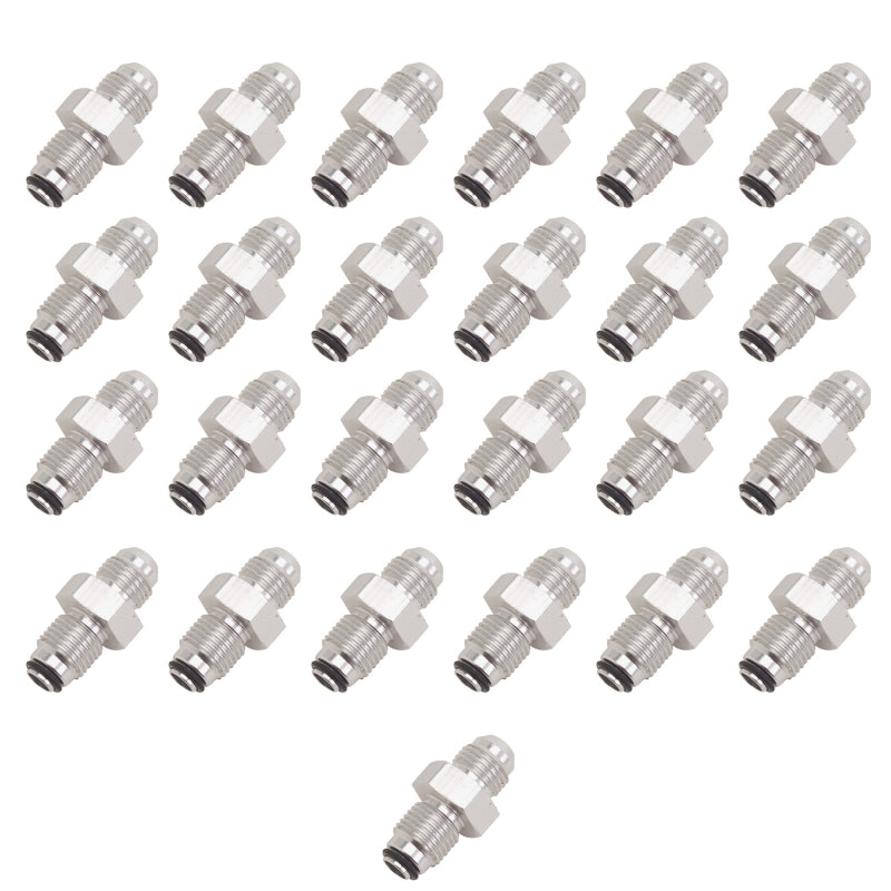 Russell Performance -6 AN (male to 11/16in-18 O-ring seal) Power Steering Adapter (25 pcs.)-thumbmail-1