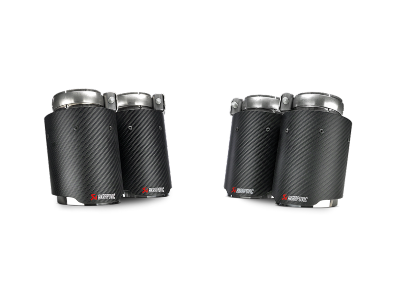 Akrapovic 14-17 BMW M3/M4 (F80/F82) Tail Pipe Set (Carbon)-thumbmail-2