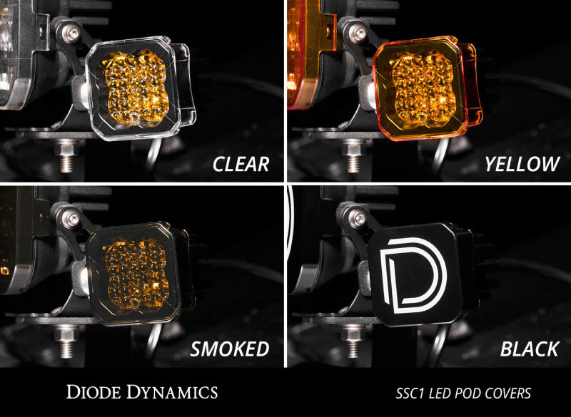 Diode Dynamics Stage Series C1 LED Pod Cover Clear Each-thumbmail-2