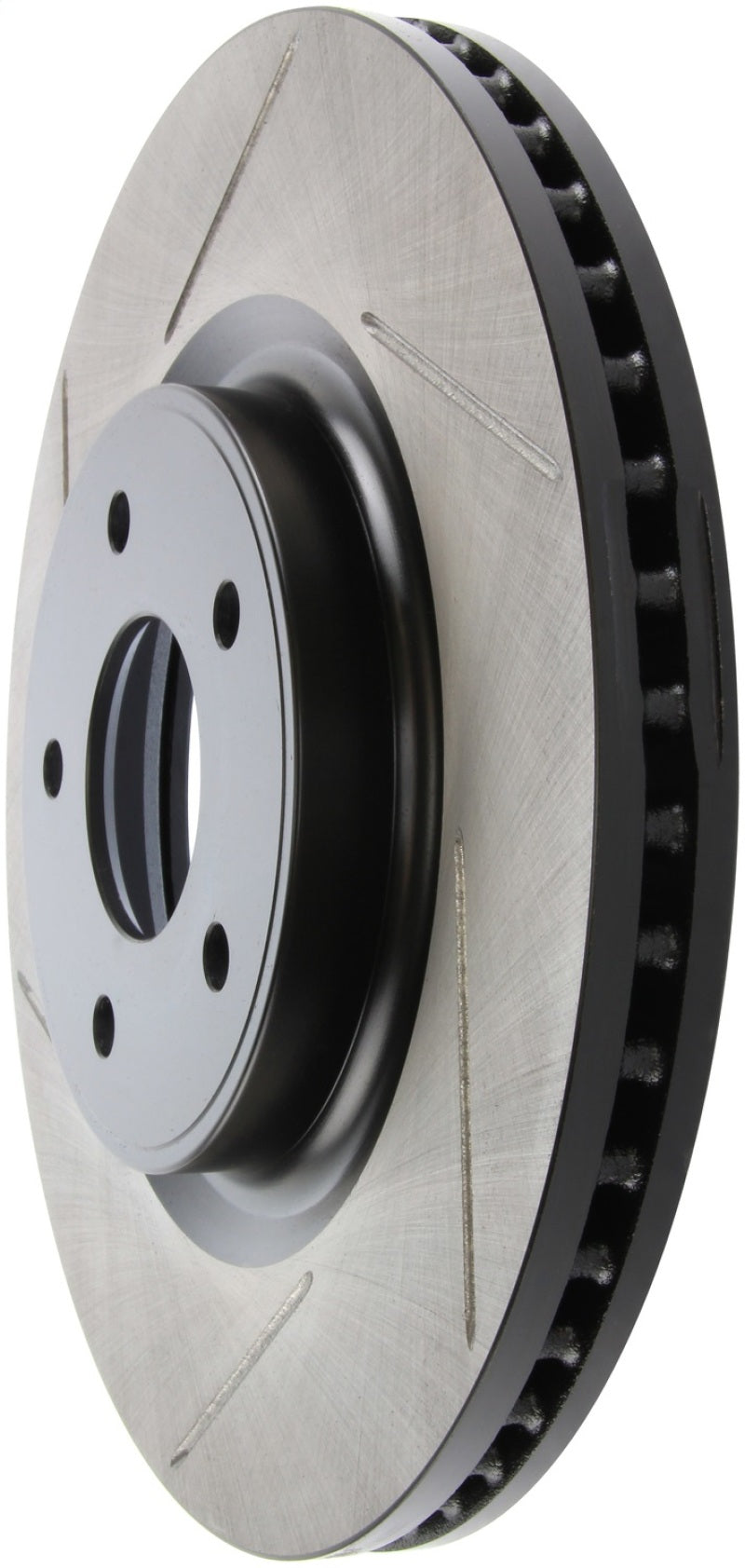 StopTech 13-15 Nissan Pathfinder Slotted Front Right Rotor-thumbmail-4