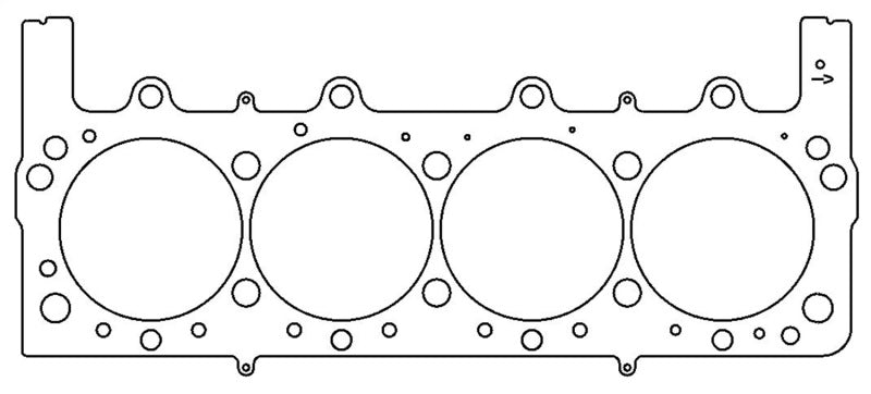 Cometic Ford 460 Pro Stock 4.685in Bore .051 inch MLS-RH A500 Block Head Gasket-thumbmail-1