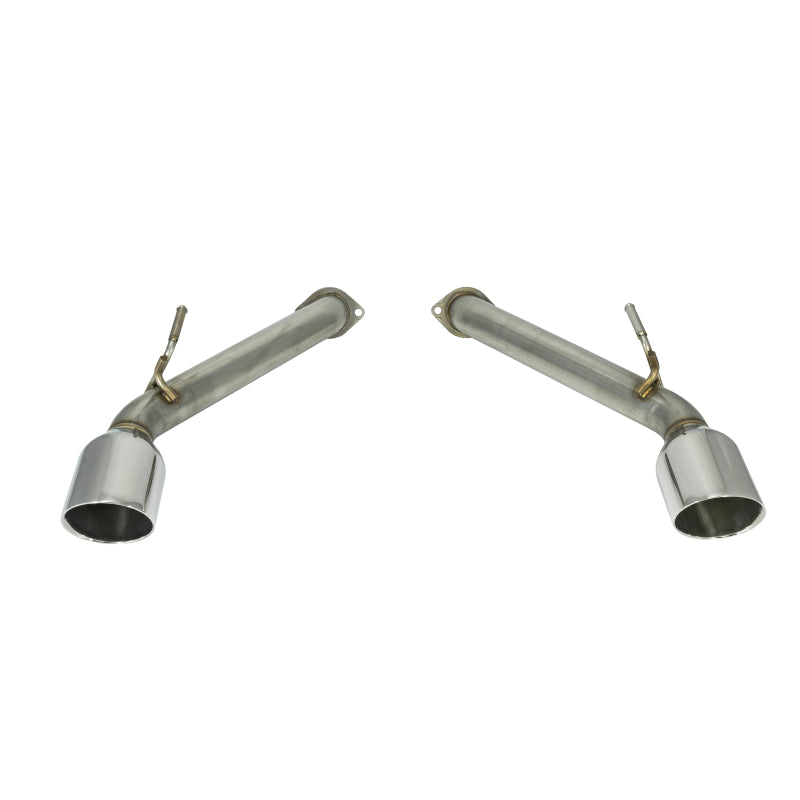 Remark 2017+ Infiniti Q60 Axle Back Exhaust w/Stainless Steel Double Wall Tip-thumbmail-1
