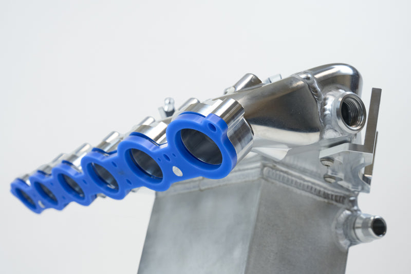 CSF BMW M2/M3/M4 S58 Comp &amp; Non-Comp (G8X) Charge-Air Cooler Manifold - Thermal Dispersion Black-thumbmail-4