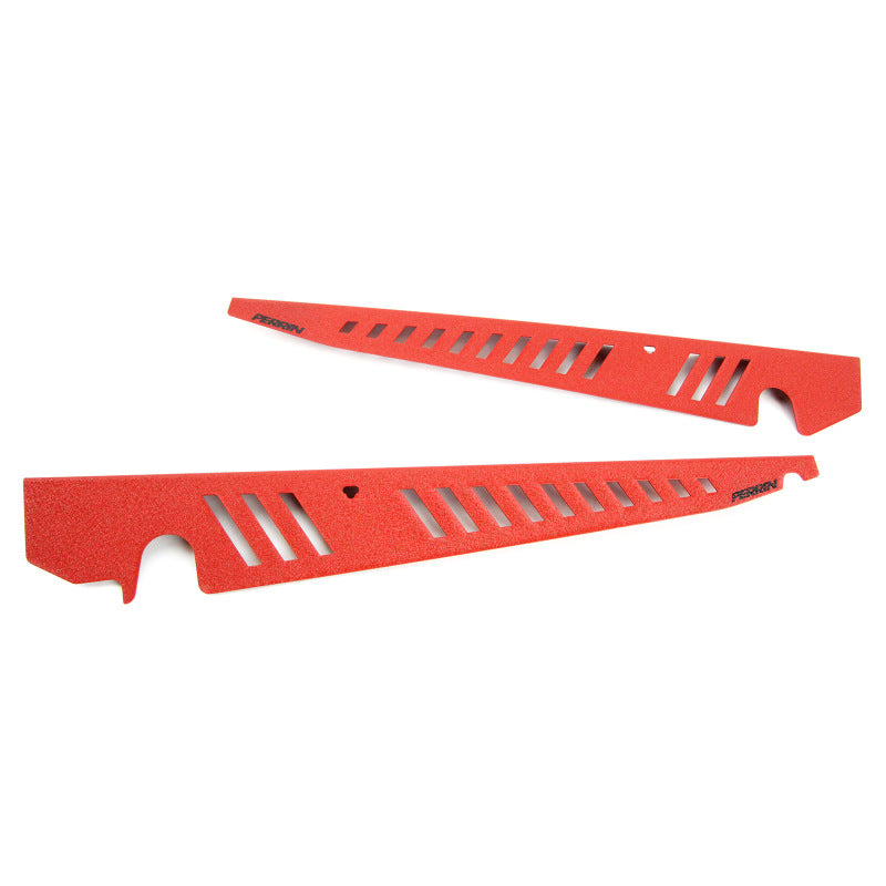 Perrin 2015+ Subaru WRX/STI Fender Shroud Set - Red-thumbmail-2