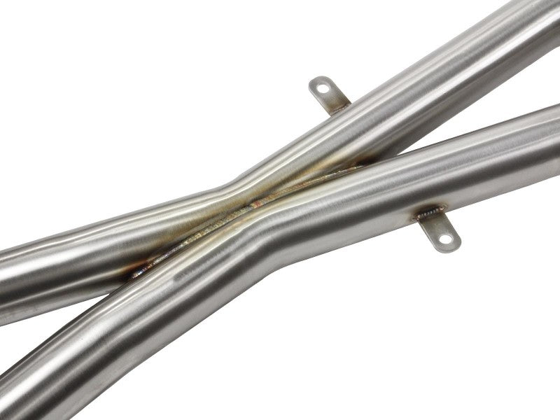 AFE 08-13 BMW(E90/92/93) MACH Force XP 304 Stainless Steel V8 4.0L w/ Cat & Resonator-thumbmail-3