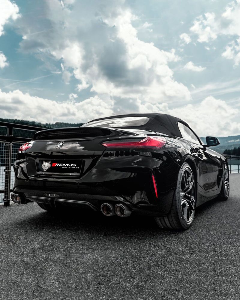 Remus 2018 BMW Z4 M40I Roadster 3.0L Turbo (B58B30C R6 w/GPF) Axle Back Exhaust (Tail Pipes Req)-thumbmail-1