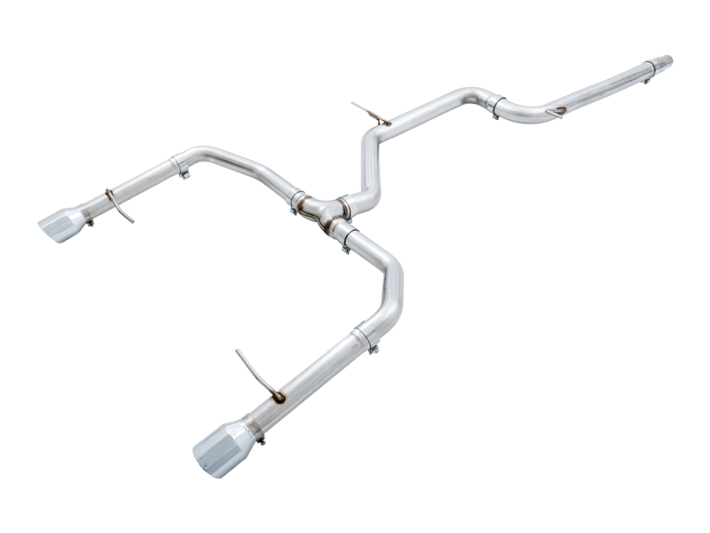 AWE Tuning 18-21 Volkswagen Jetta GLI Mk7 Track Edition Exhaust - Chrome Silver Tips (Fits OEM DP)-thumbmail-1