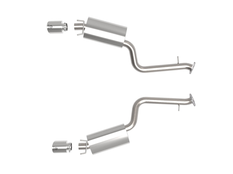 aFe Lexus IS350 14-22 V6-3.5L Takeda Axle-Back Exhaust System- Polished Tip-thumbmail-6