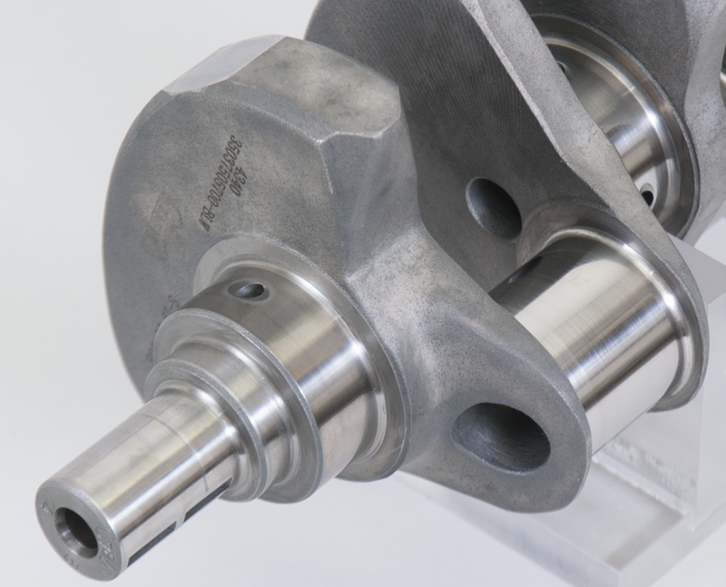 Eagle Chevrolet 305/350 2pc Rear Seal 3.75in Stroke Lightweight Forged 4340 Steel Crankshaft-thumbmail-4