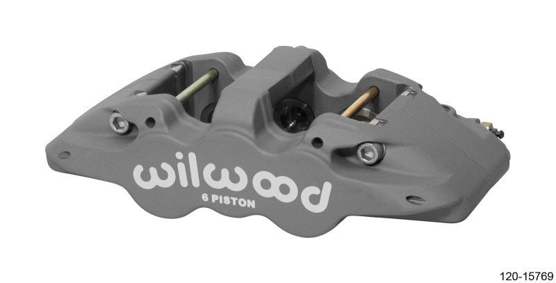 Wilwood Caliper-Aero6-L/H - Type III Ano 1.62/1.12/1.12in Pistons 1.25in Disc-thumbmail-1