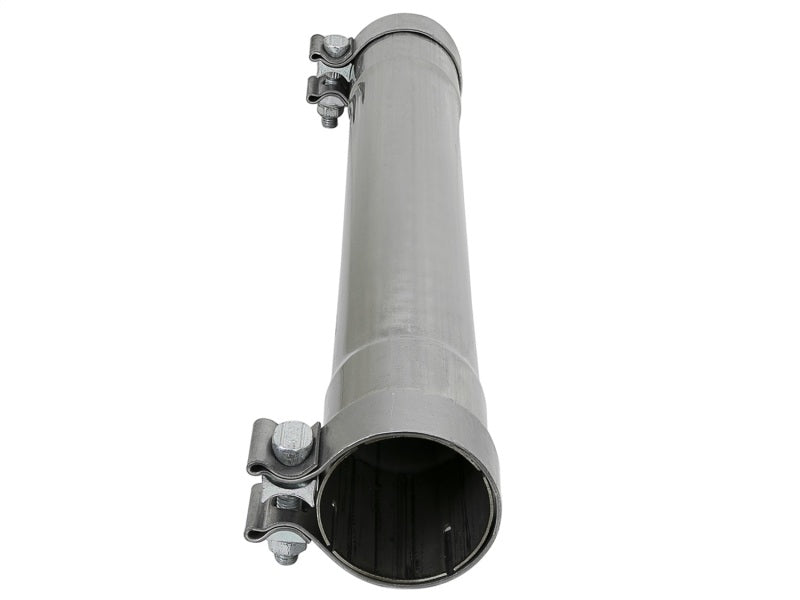 aFe MACH Force-Xp 409 SS Muffler Pipe 2.5in. Inlet/Outlet / 14in. Body / 20in. Length-thumbmail-2