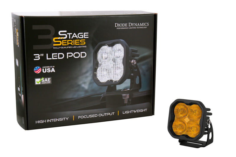 Diode Dynamics SS3 Max ABL - Yellow Driving Standard (Single)-thumbmail-4