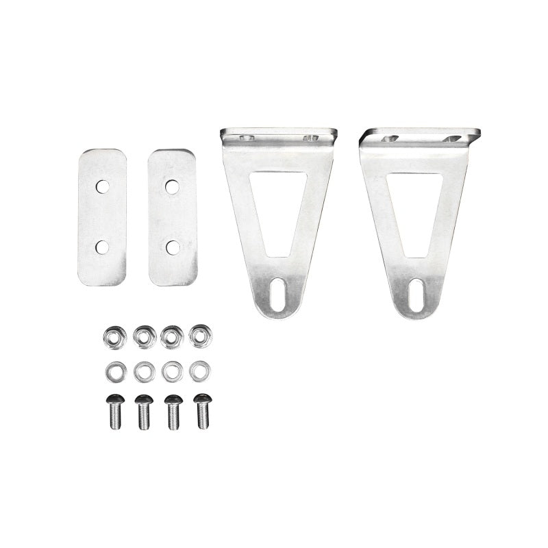 Westin HDX Grille Guard LED Light Bracket for 20 or 30 inch LED Bar - Stainless Steel-thumbmail-3