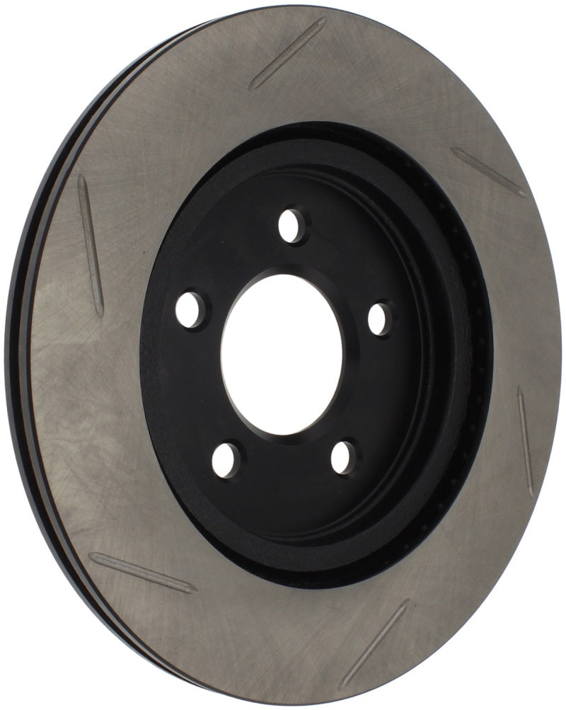 StopTech Power Slot 05-10 Mustang V6/4.0L / GT V8-4.6L Rear Left Slotted Rotor-thumbmail-2