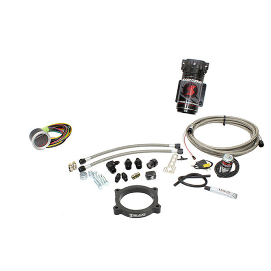 Snow Performance 16-17 Camaro Stg 2 Bst Cooler F/I Water Injection Kit (SS Brded Line/4AN) w/o Tank