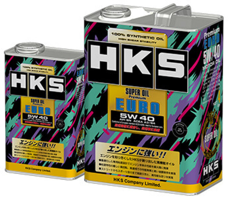HKS SUPER OIL Euro 5W40 4L (MOQ 4)-thumbmail-1