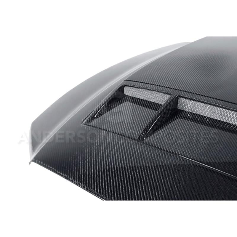 Anderson Composites 10-14 Ford Mustang/Shelby GT500 and 2013-2014 GT/V6 Ram Air Type-CR Hood-thumbmail-4