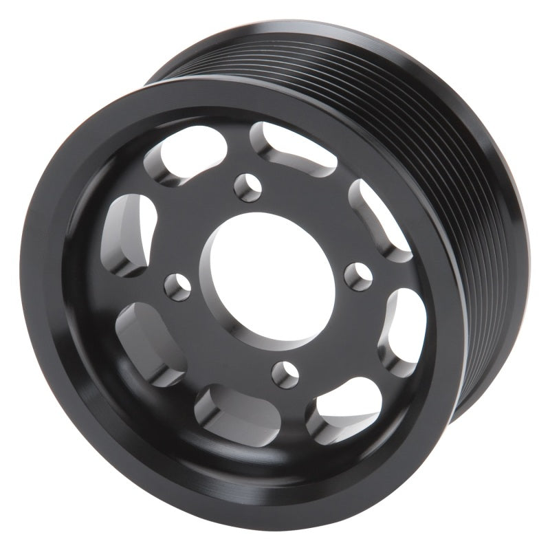 Edelbrock Puley Enforcer 10 Rib 3 875In Black-thumbmail-2