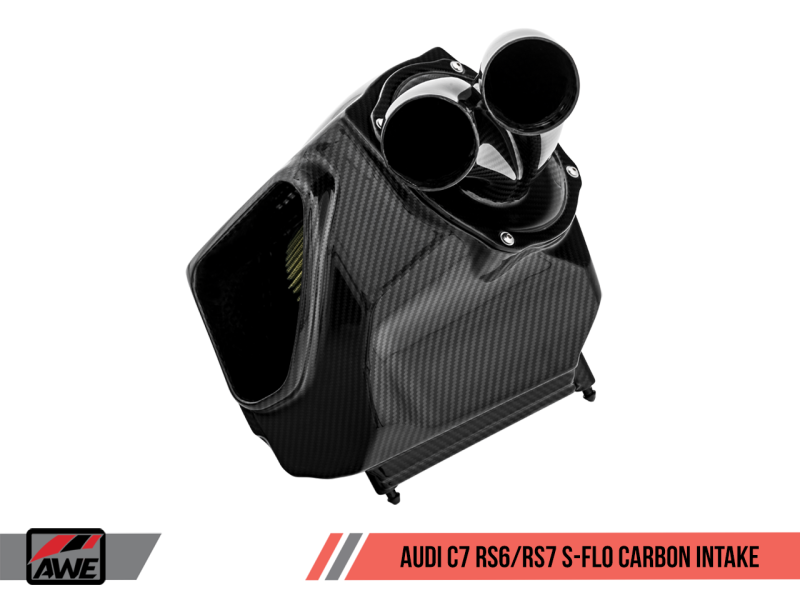 AWE Tuning Audi C7 RS6 / RS7 4.0T S-FLO Carbon Intake V2-thumbmail-3