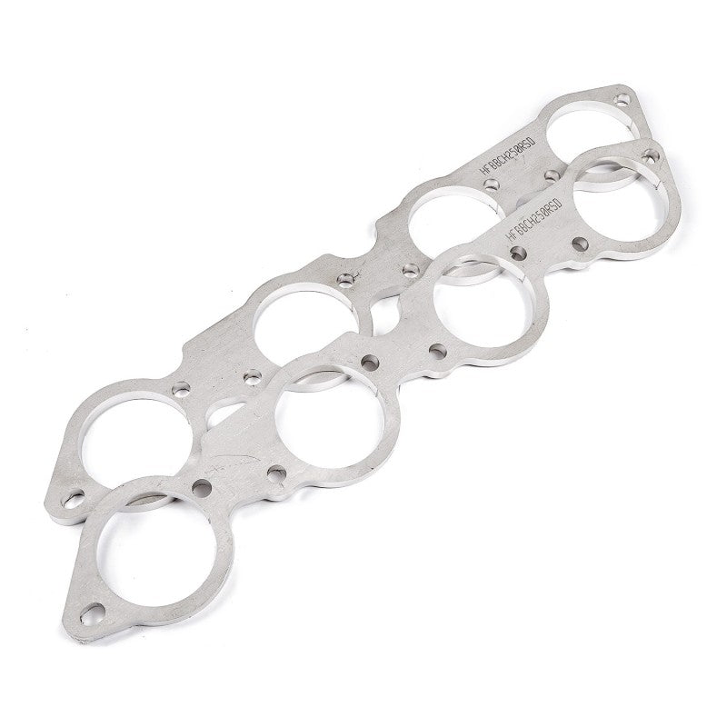 Stainless Works BBC Round Port 304SS Exhaust Flanges 2-1/2in Primaries (Raised Port Heads Only)-thumbmail-1