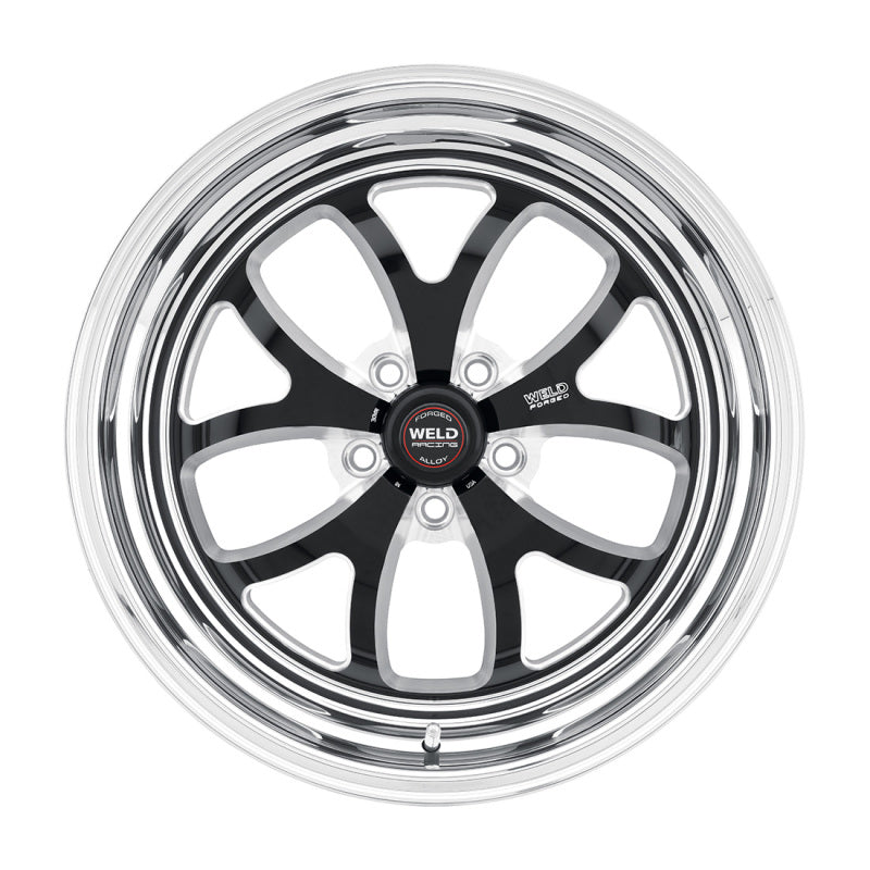 Weld S76 15x4 / 5x4.5 BP / 1.5in. BS Black Wheel (Medium Pad) - Non-Beadlock-thumbmail-2