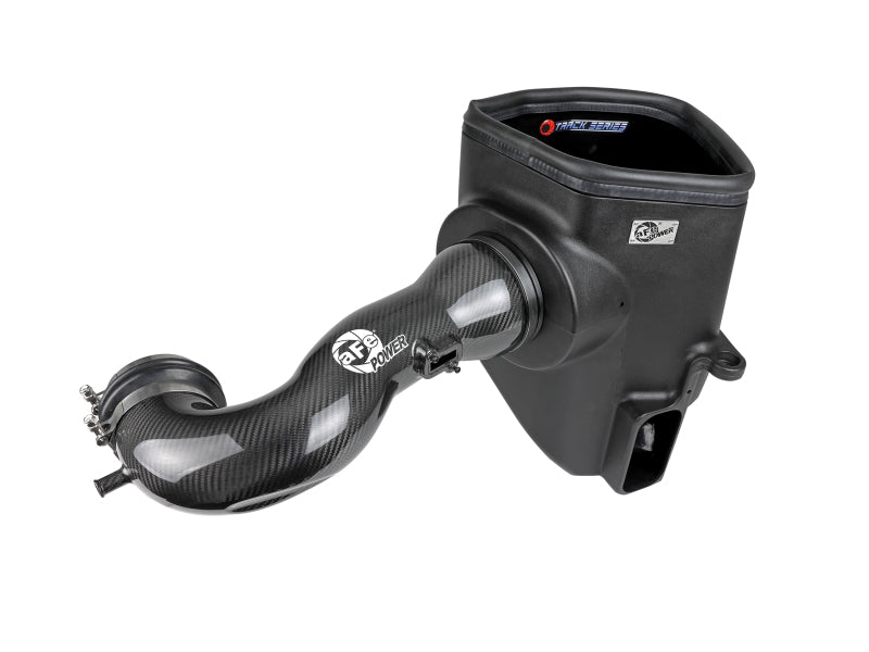 aFe 19-21 GM Trucks 5.3L/6.2L Track Series Carbon Fiber Cold Air Intake System W/ Pro Dry S Filters-thumbmail-7