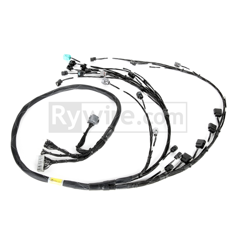 Rywire Honda K24Z3 Tucked Budget Engine Harness w/OBD2 02-04 K24Z3 Sensors & Connectors/Front VSS-thumbmail-1