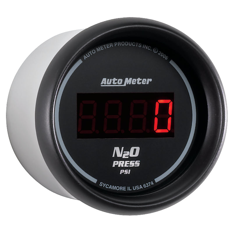 Autometer Z Series 52mm Digital 0-1600 PSI Nitrous Pressure Gauge-thumbmail-3