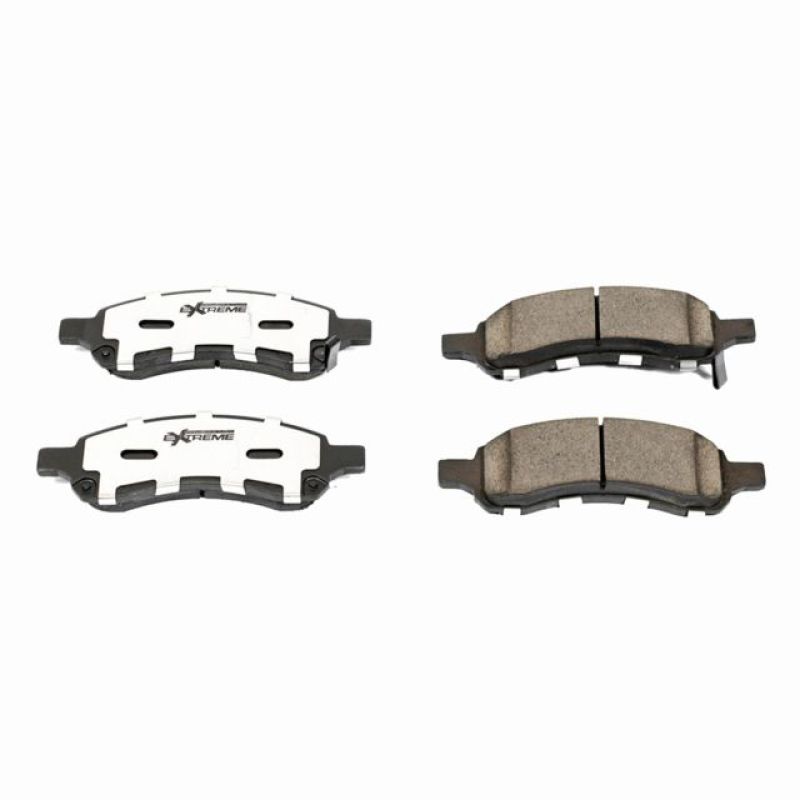Power Stop 06-07 Buick Rainier Front Z26 Extreme Street Brake Pads w/Hardware-thumbmail-1
