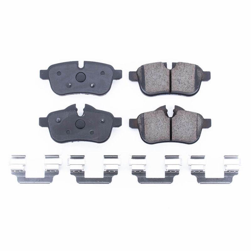 Power Stop 09-16 BMW Z4 Rear Z17 Evolution Ceramic Brake Pads w/Hardware-thumbmail-1