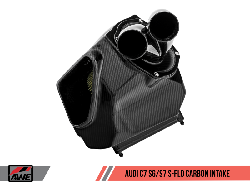 AWE Tuning Audi C7 S6 / S7 4.0T S-FLO Carbon Intake V2-thumbmail-4