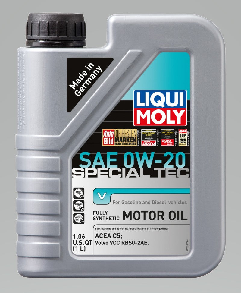 LIQUI MOLY 1L Special Tec V Motor Oil 0W20-thumbmail-2