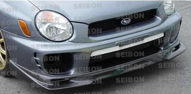 Seibon 02-03 Subaru WRX GD Carbon Fiber Front Lip-thumbmail-2