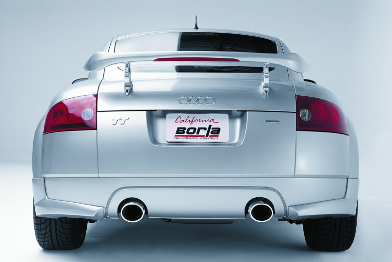 Borla 01-06 Audi TT Quattro 1.8T 225HP MT AWD 2dr Single Split Rear Exit SS Catback Exhaust-thumbmail-4
