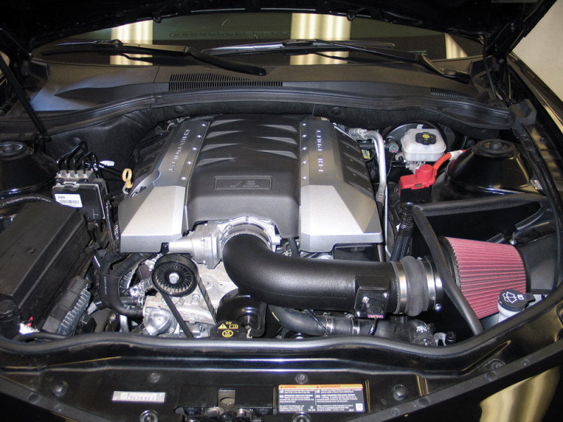 K&N 10 Chevy Camaro 6.2L V8 Aircharger Performance Intake-thumbmail-3