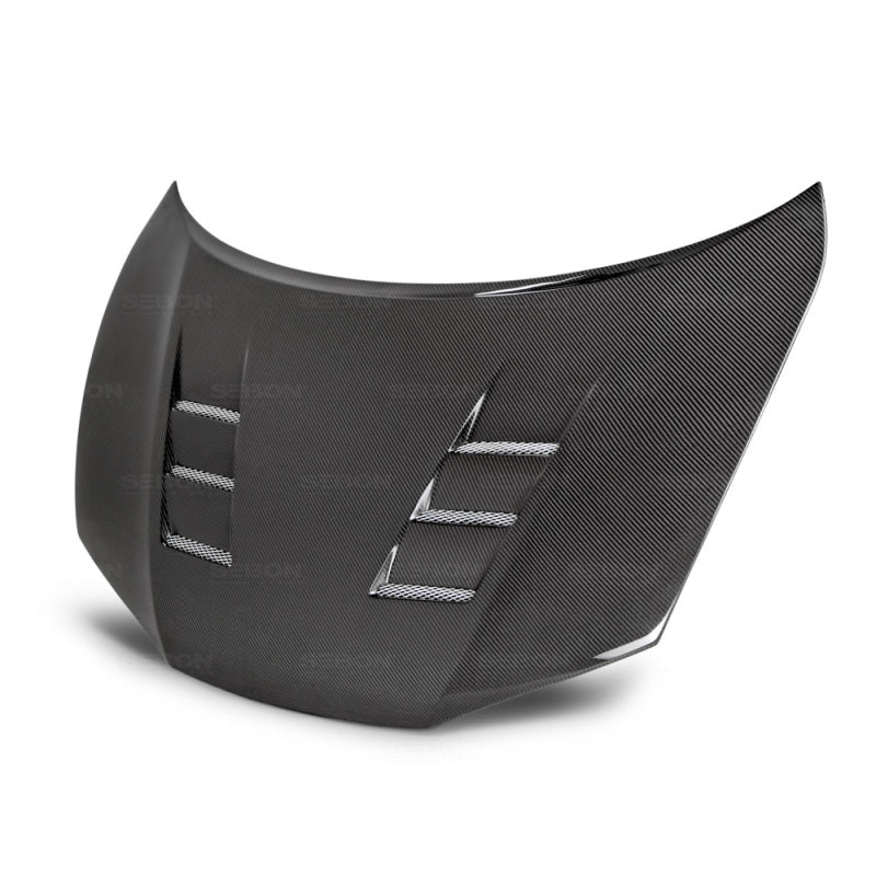 Seibon 14-15 Honda Civic 2dr TS-Style Carbon Fiber Hood-thumbmail-2