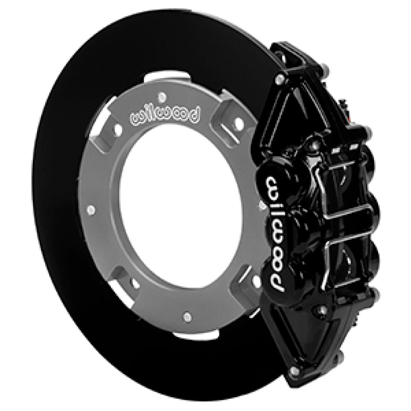Wilwood 17-21 Can-Am X3RS Black 6-Piston Rear Kit 11.25in - Undrilled Rotors-thumbmail-2