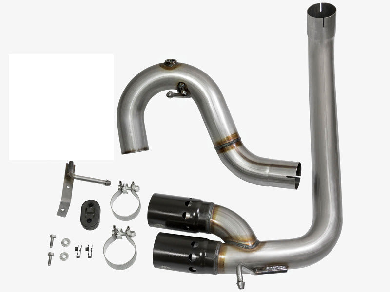 aFe Rebel Series DPF-Back 3in Side Exit SS Exhaust w/ IC Black Tip 2016 GM Colorado/Canyon 2.8L (td)-thumbmail-3