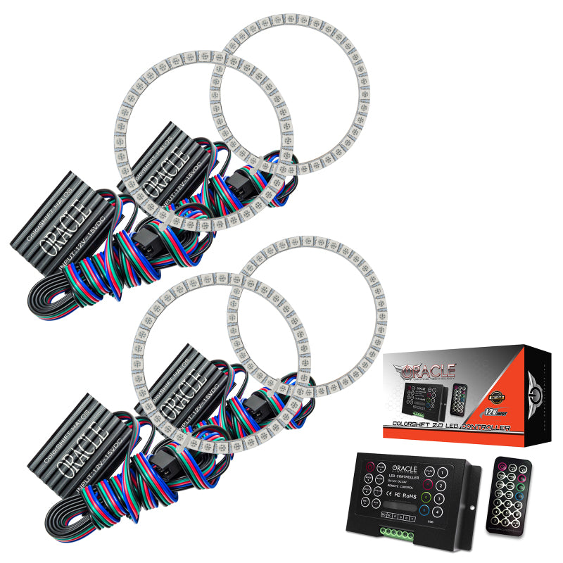 Oracle Maserati GranTurismo 07-14 Halo Kit - ColorSHIFT w/ 2.0 Controller-thumbmail-2