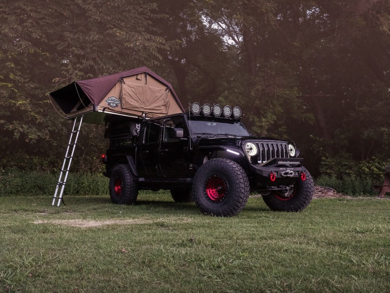 Road Armor Universal 5ft Bed TRECK Adj Bed Rack - Tex Blk (w/o Brackets)-thumbmail-3